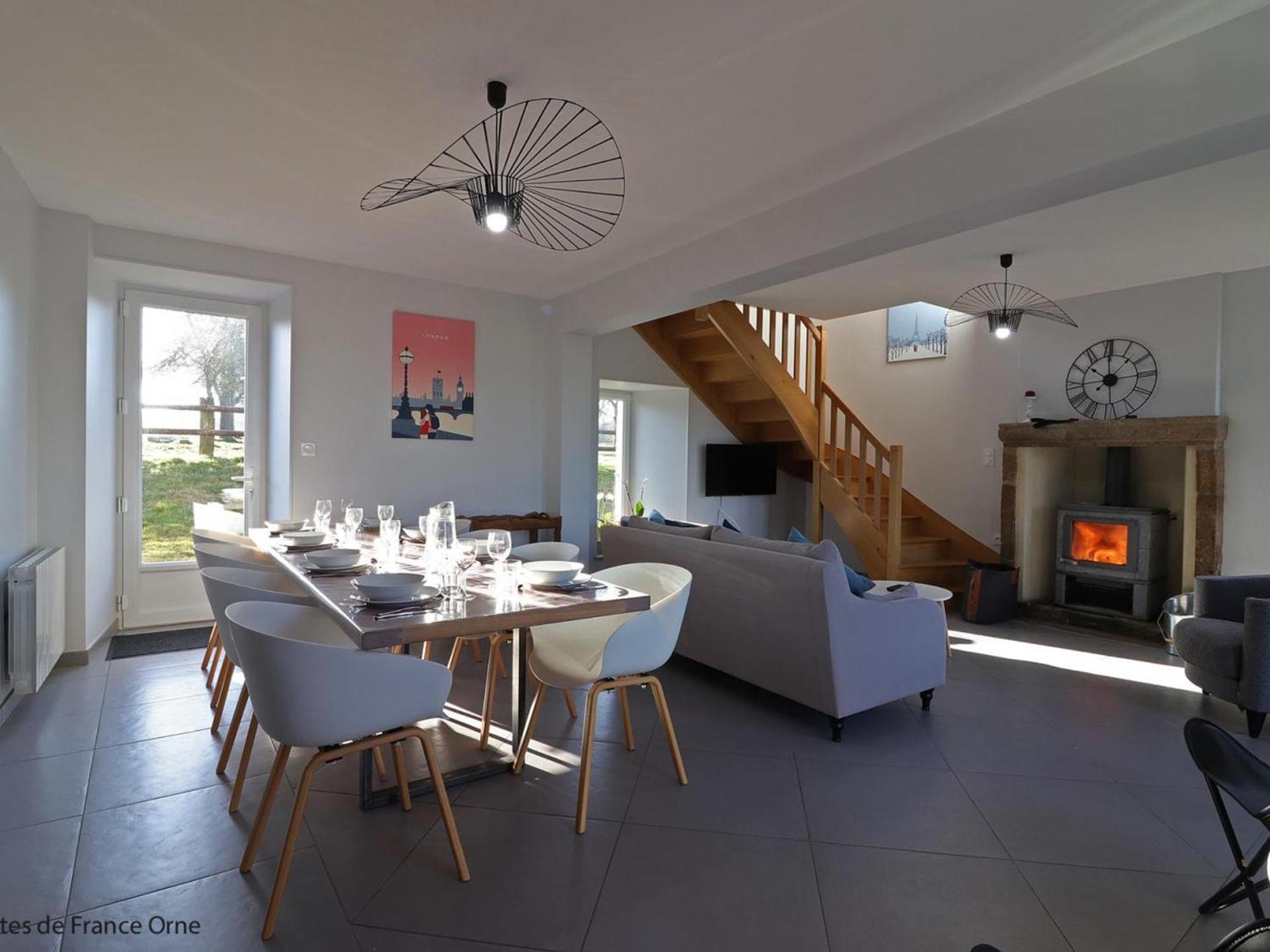 Maison Normande Renovee Avec Grand Jardin, Ideale Pour Famille, Proche Lac Et Randonnees - Fr-1-497-143 Menil-Gondouin Экстерьер фото