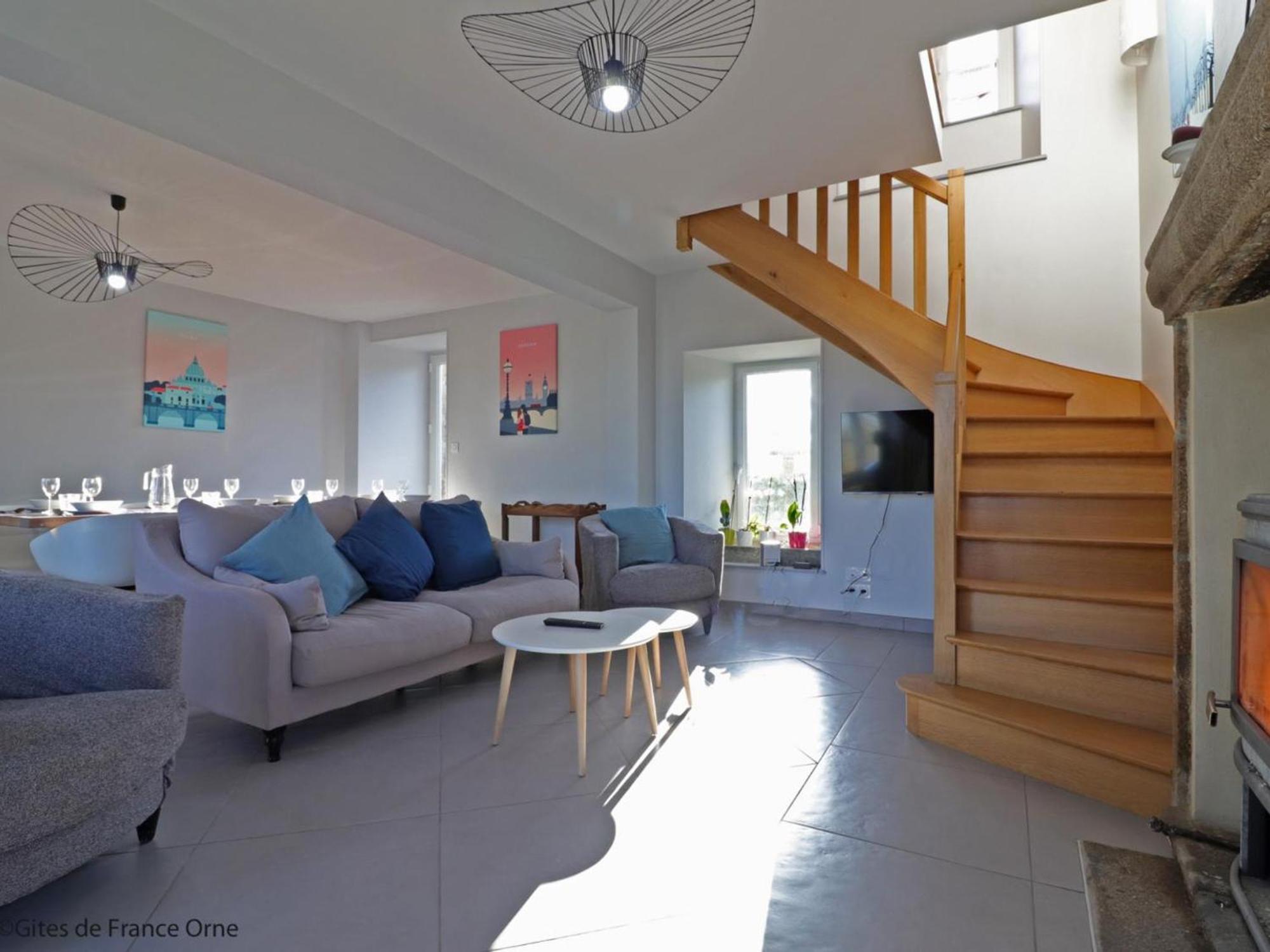 Maison Normande Renovee Avec Grand Jardin, Ideale Pour Famille, Proche Lac Et Randonnees - Fr-1-497-143 Menil-Gondouin Экстерьер фото