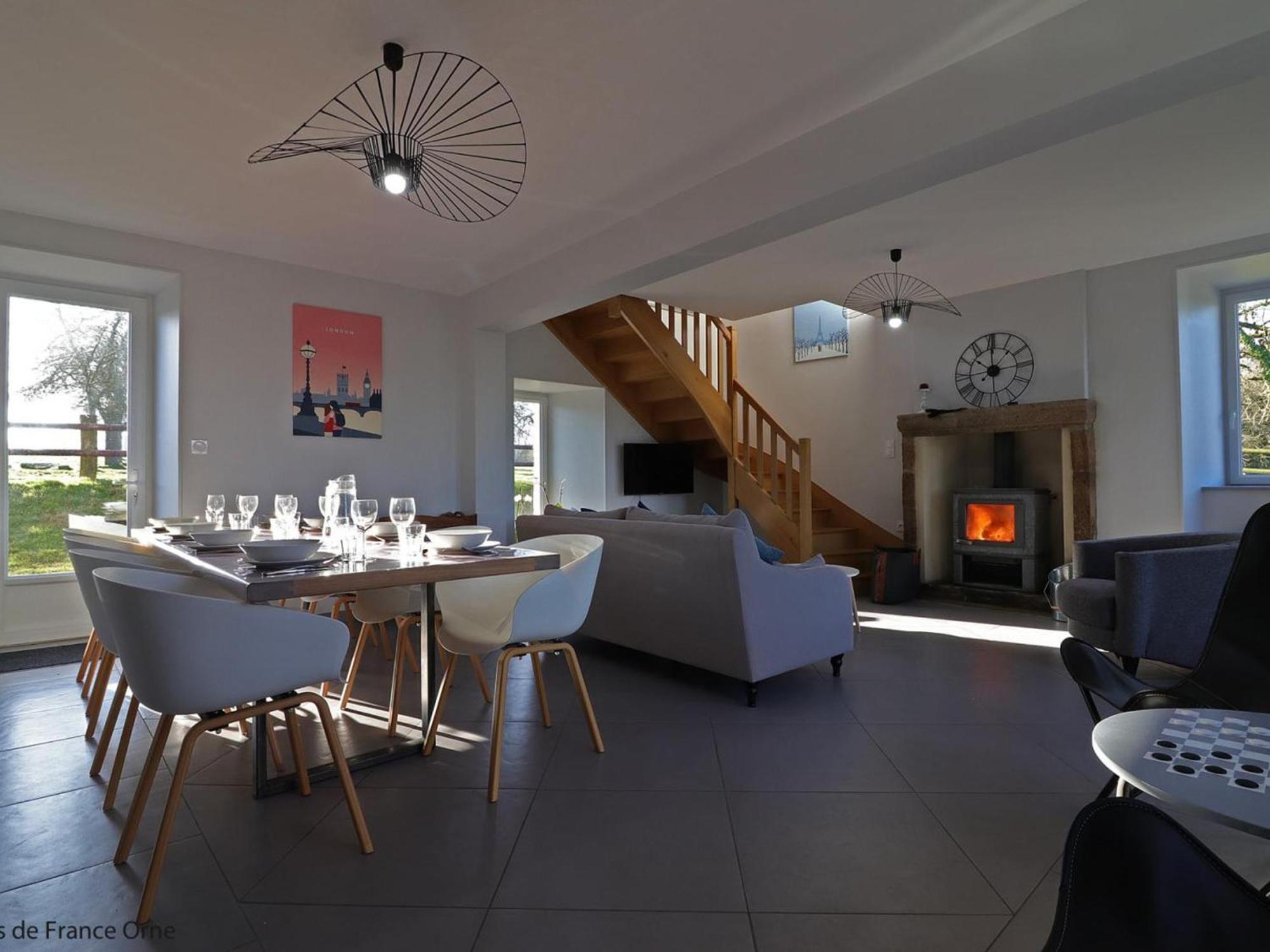 Maison Normande Renovee Avec Grand Jardin, Ideale Pour Famille, Proche Lac Et Randonnees - Fr-1-497-143 Menil-Gondouin Экстерьер фото